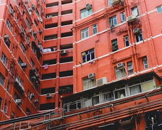 red concrete building