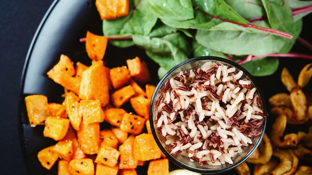 brown rice in bowl