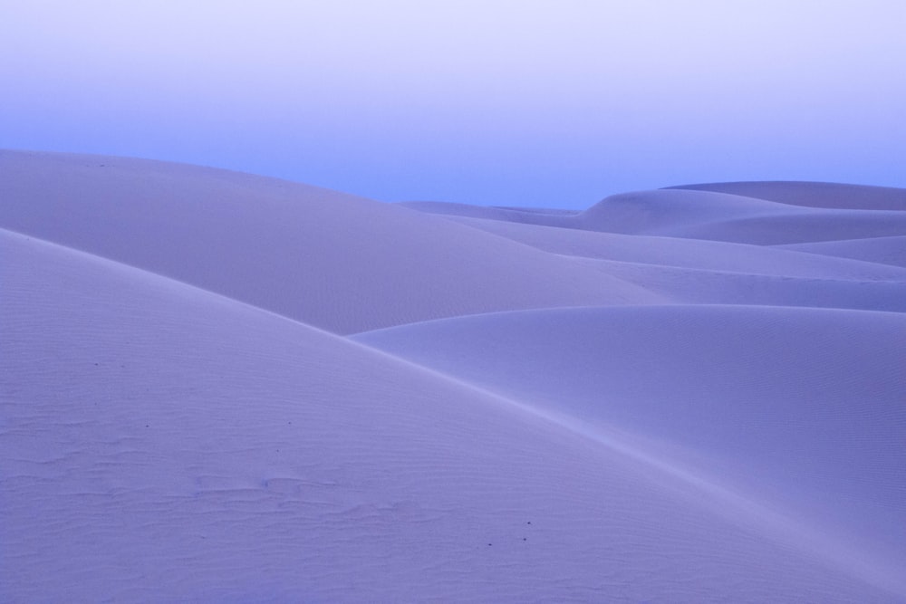 photographie de paysage de désert vide