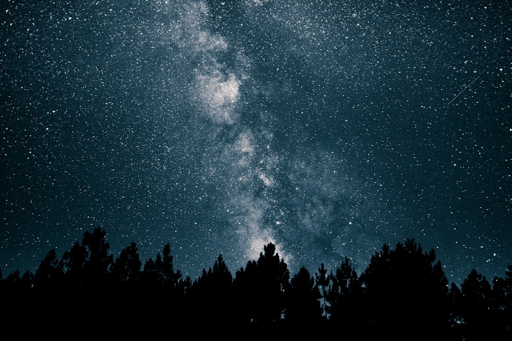 Milchstraße in der Nacht