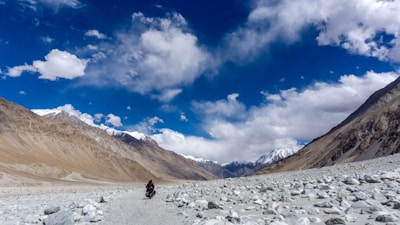 A breathtaking view of the northern Argentine landscapes during a motorcycle adventure.