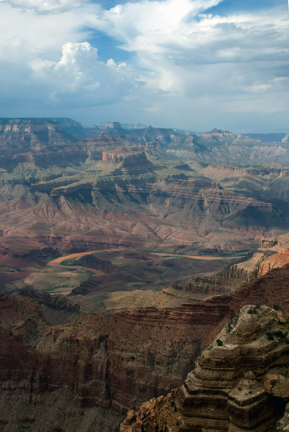 areal view of Grand Canyon, USA