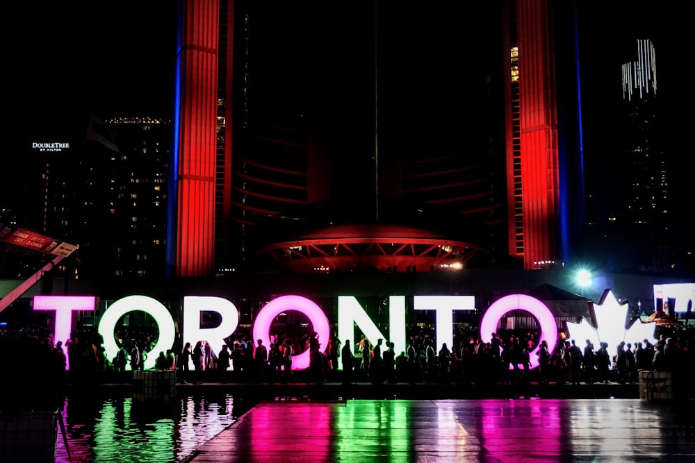 Toronto LED signboard