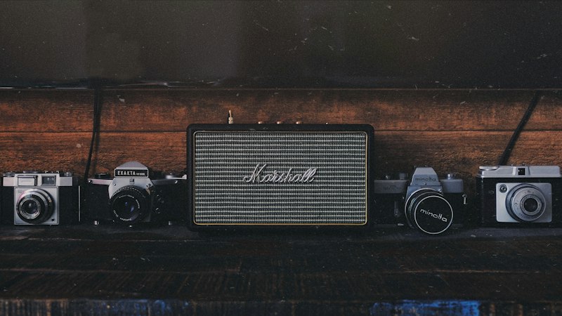 Marshall guitar amplifier