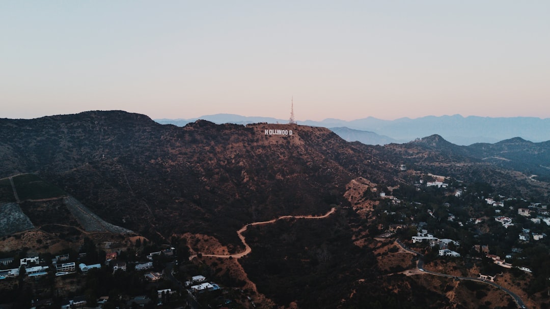 landscape photography of mountain, Shot from over 1000m away with a Mavic Pro drone.