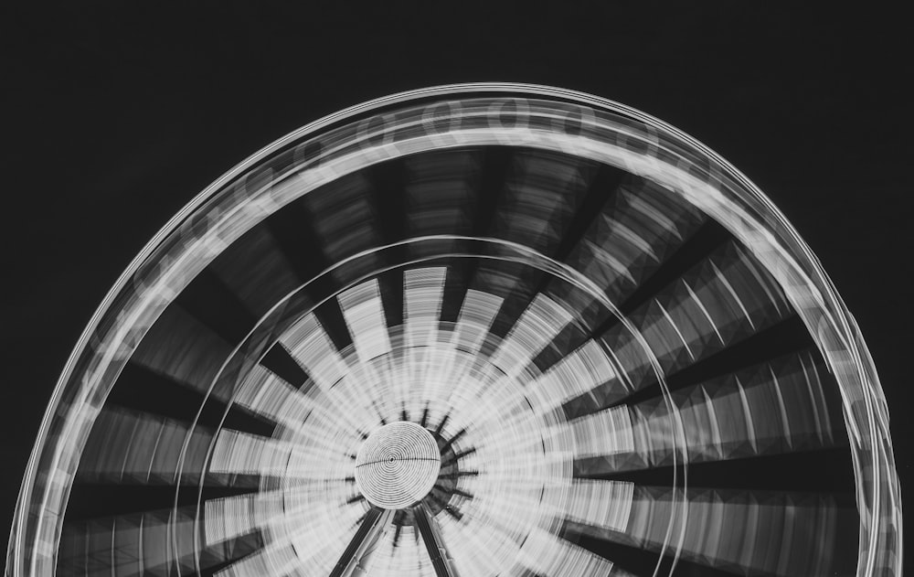 Ferris Wheel during night time