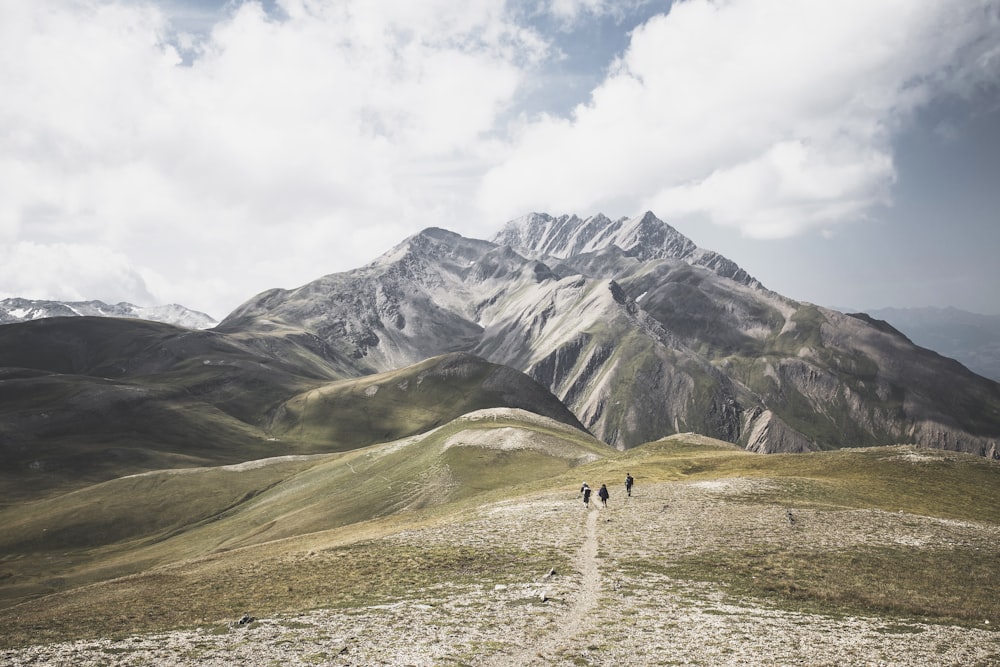 landscape photography of mountain