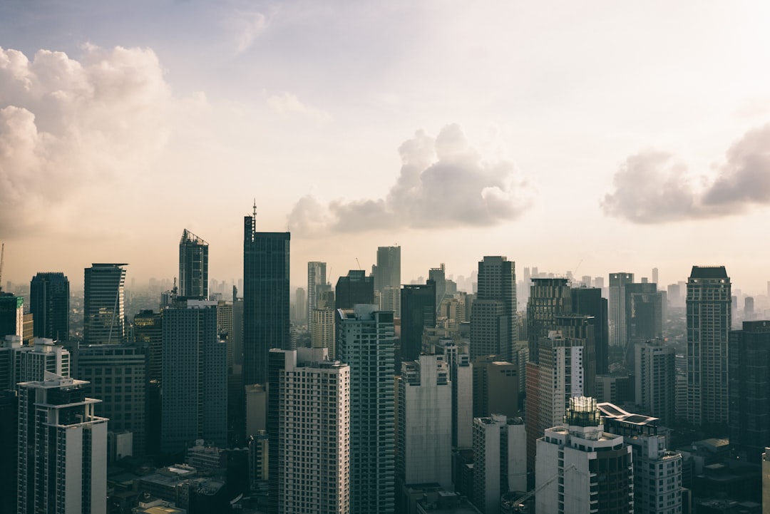 landscape photography of high-rise buildings,