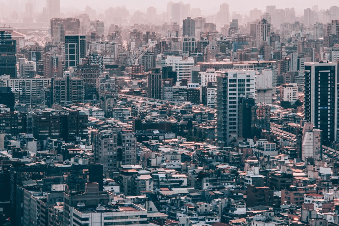 photo of Taipei City Skyline near Taipei 101