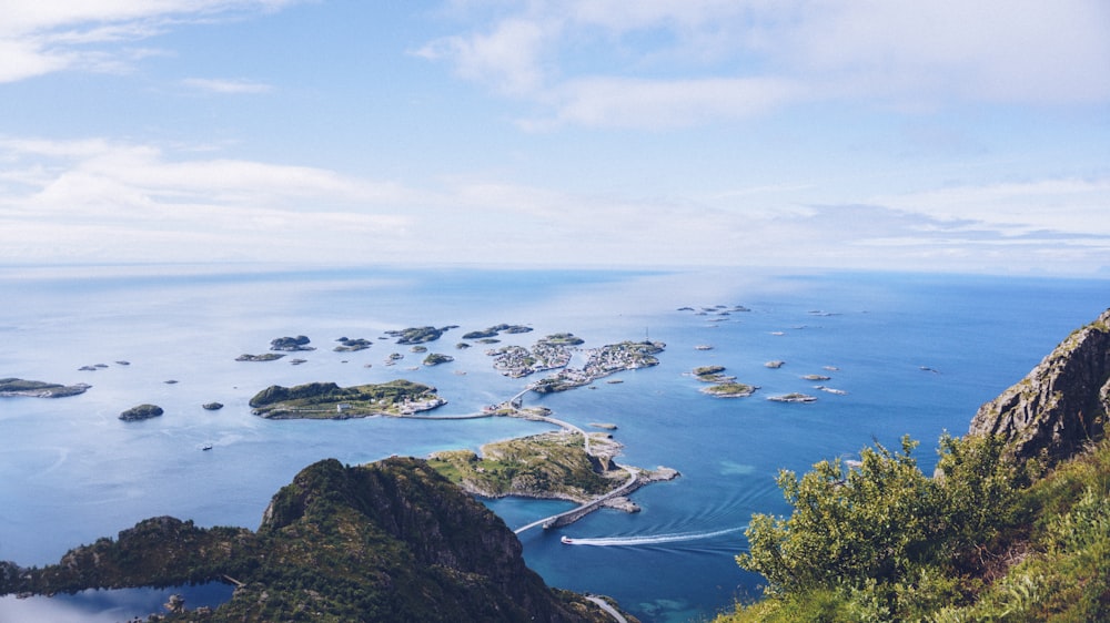 aerial photography of islands during daytime