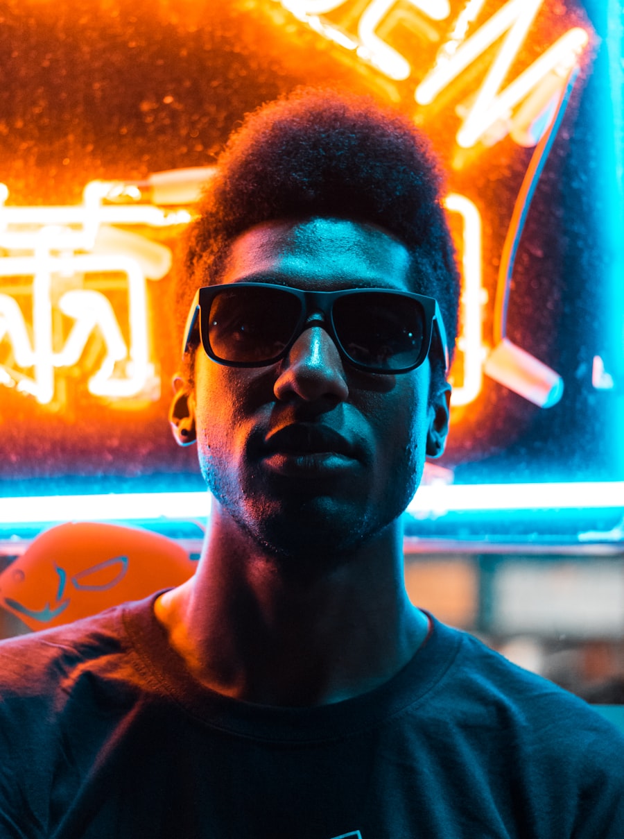 Person gifting eco-friendly wrapped present