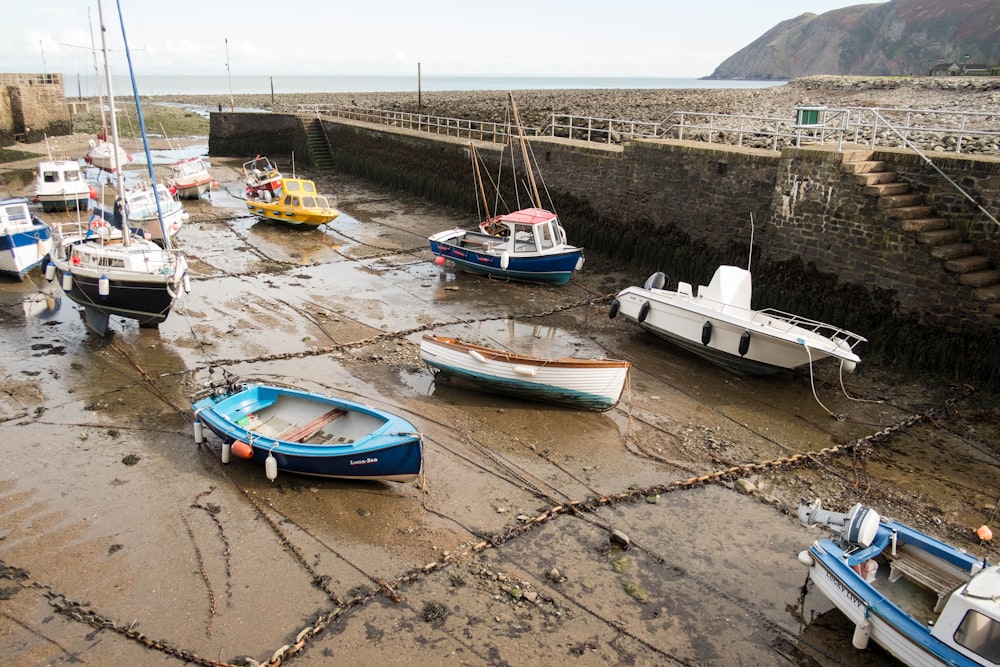 assorted boats