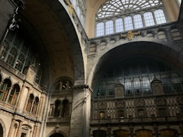 Modern interior shot highlighting the blend of old architecture and new renovations.