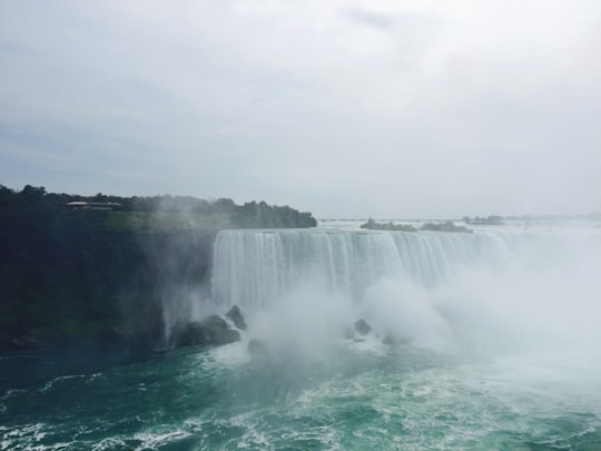 Niagara falls in Fallsview Tourist Area Canada