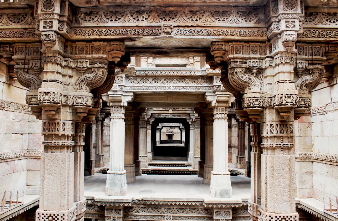 photo of Adalaj Stepwell Historic site near Sidi Saiyyed Mosque