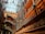 Interior of a renovated vintage building showcasing sustainable design and preserved details.