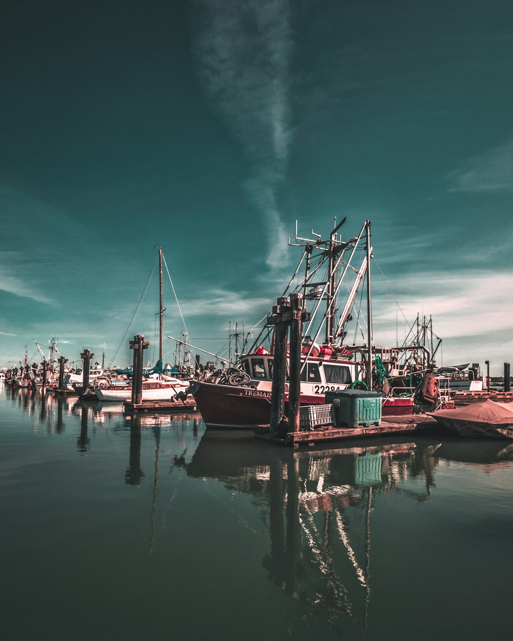 ships on body of water