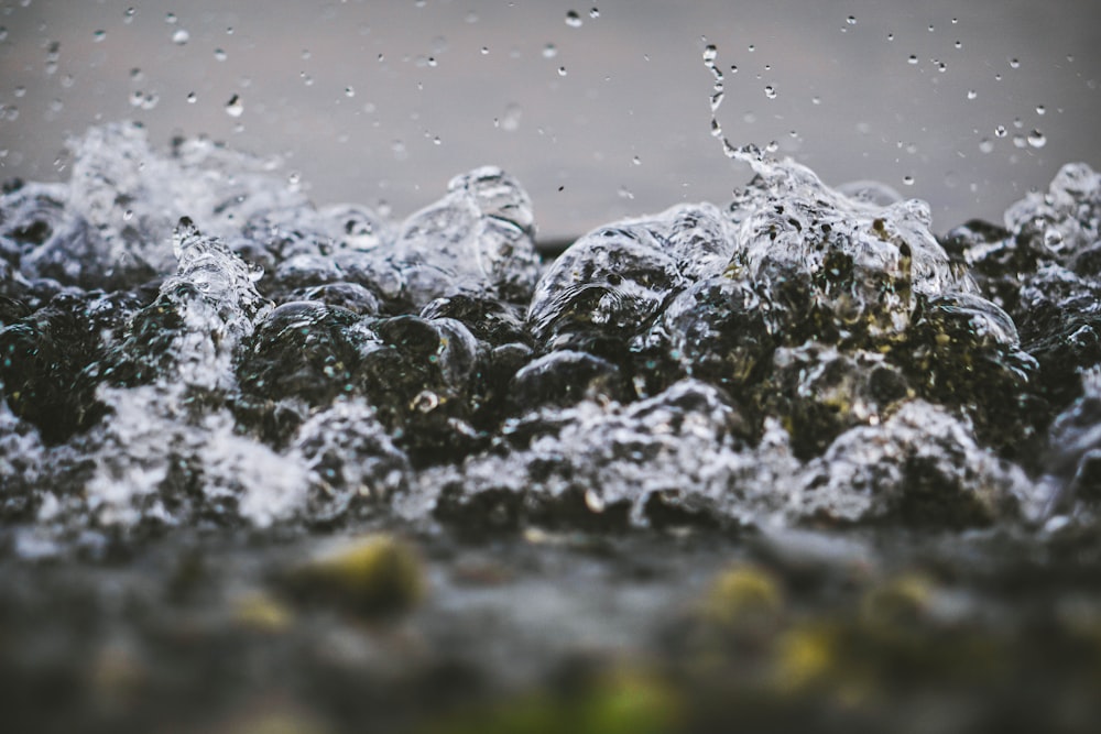 salpicadura de agua