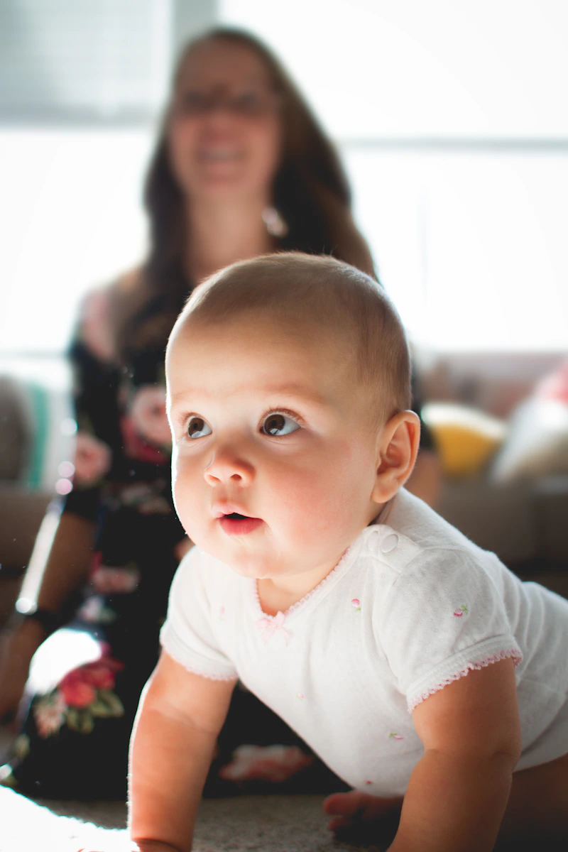 Infant crawling and exploring — early motor development that supports later learning