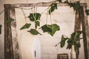 Beige Leaf Frame