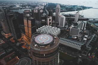 aerial photo of city buildings during daytime