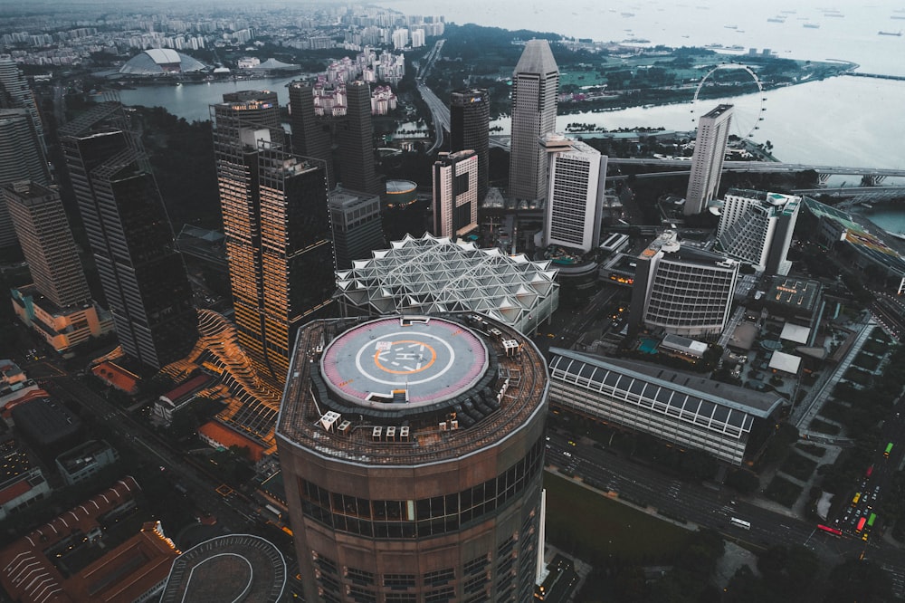 aerial photo of city buildings during daytime