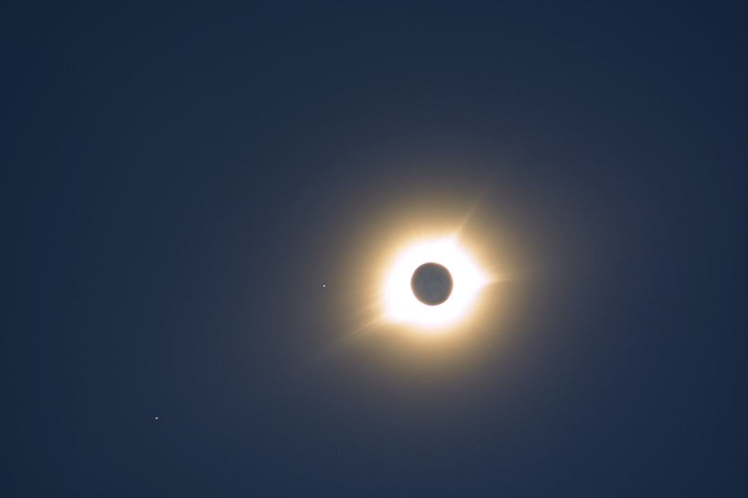Totality with the star Regulus and planet Jupiter (far left). Hopkinsville KY. 2017
