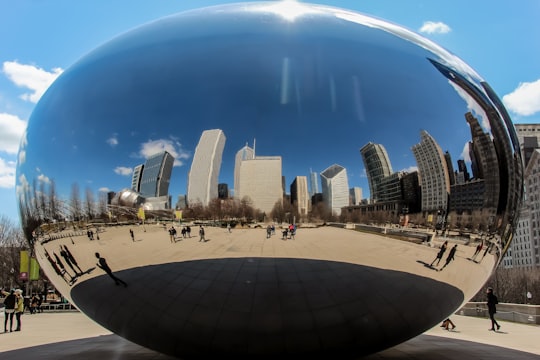 Cloud Gate, Chicago in Millennium Park United States