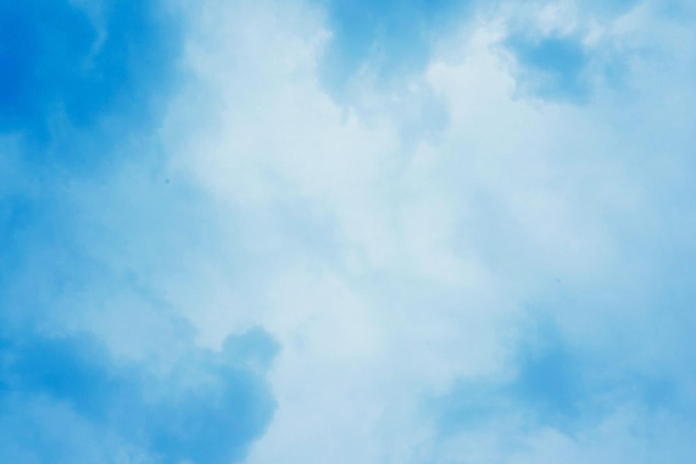 blue sky and white clouds