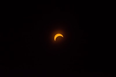 solar eclipse view during night time brown google meet background