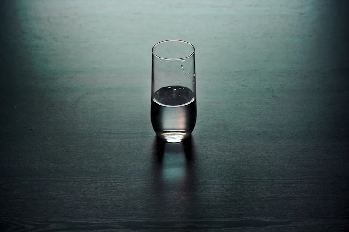 Clear glass and light — visual inspiration for Vodka