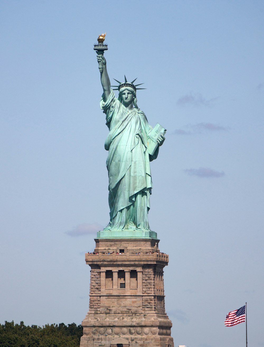 Una statua della libertà fotografia stock editoriale. Immagine di tema -  214203558