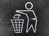 litter signage