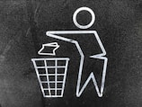 litter signage