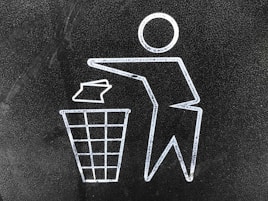 litter signage