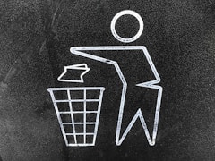 litter signage