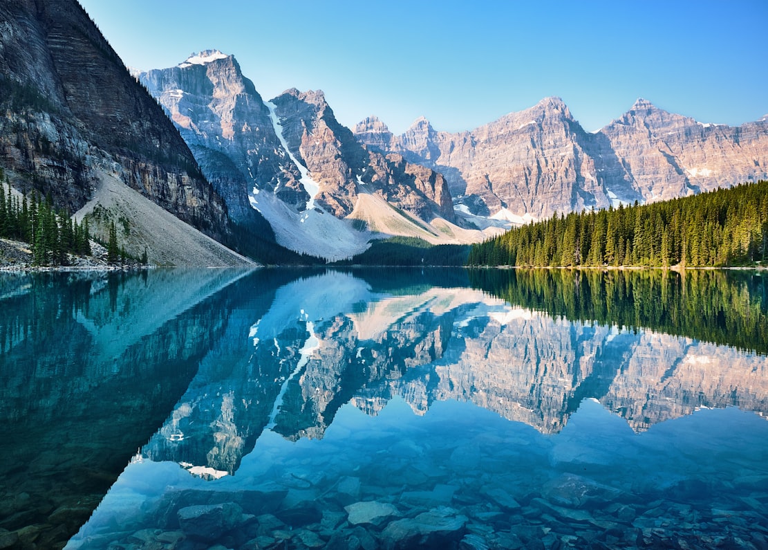 Banff National Park mountain landscape
