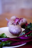 onion on white plate