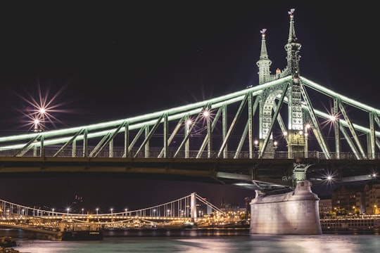 architectural photography of Tower Bridge, London in Gellérthegy Hungary