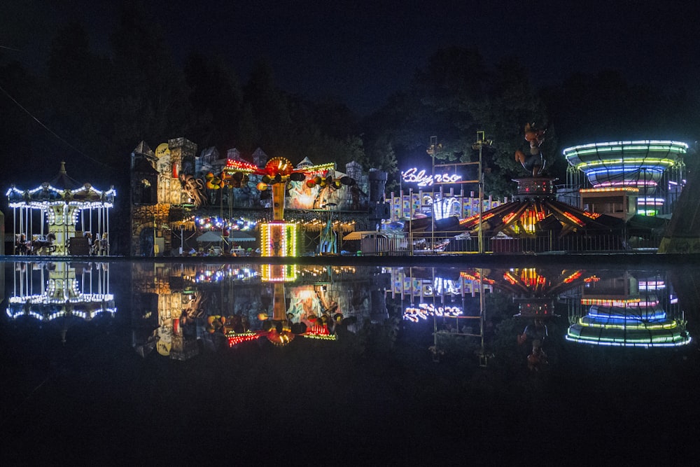 Carnaval pendant la nuit