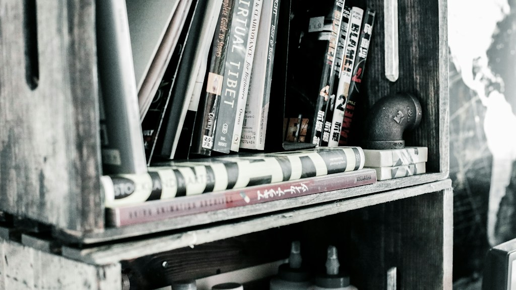 Industrial Bookshelf