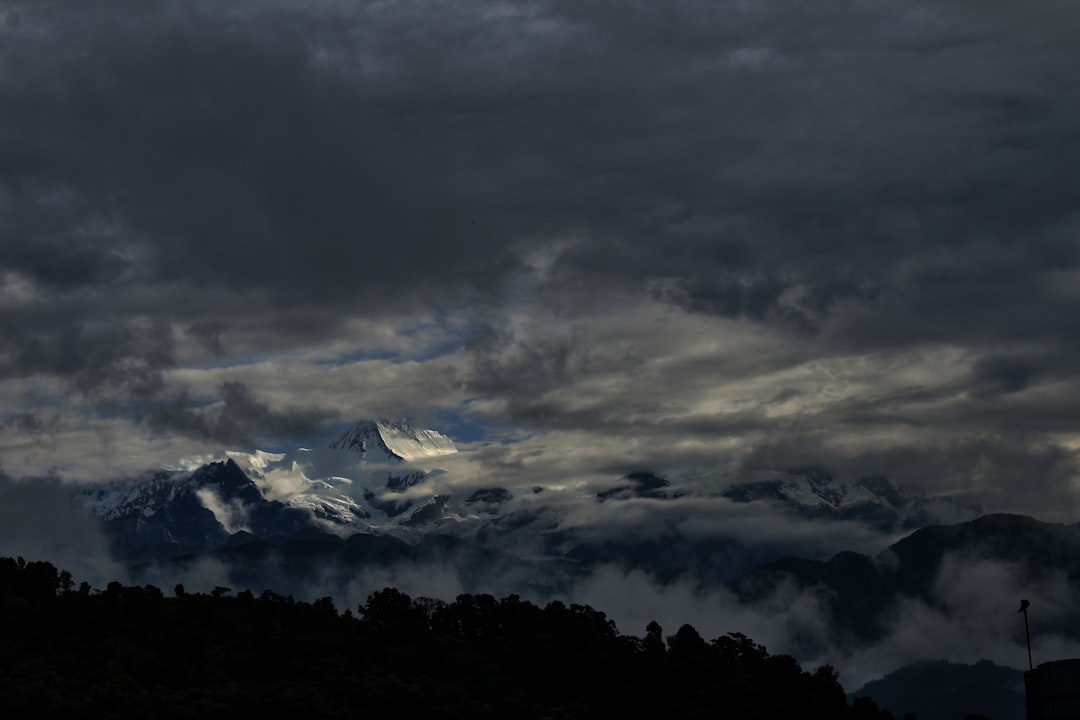 Mountain range photo spot Pokhara Poon Hill