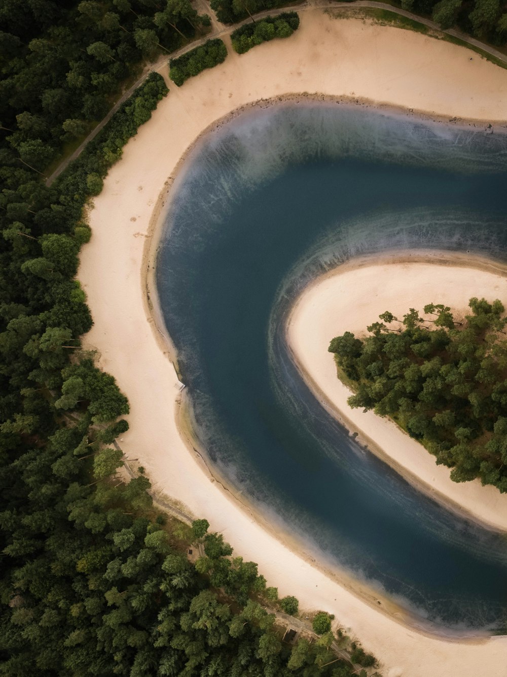 visão olho de pássaros da paisagem