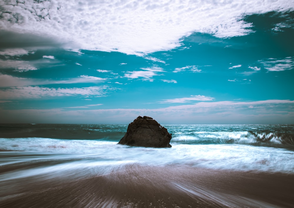 photographie de paysage de la formation rocheuse