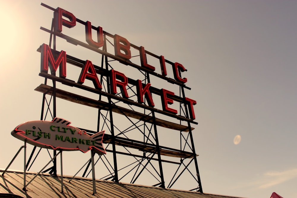 Public Market signage