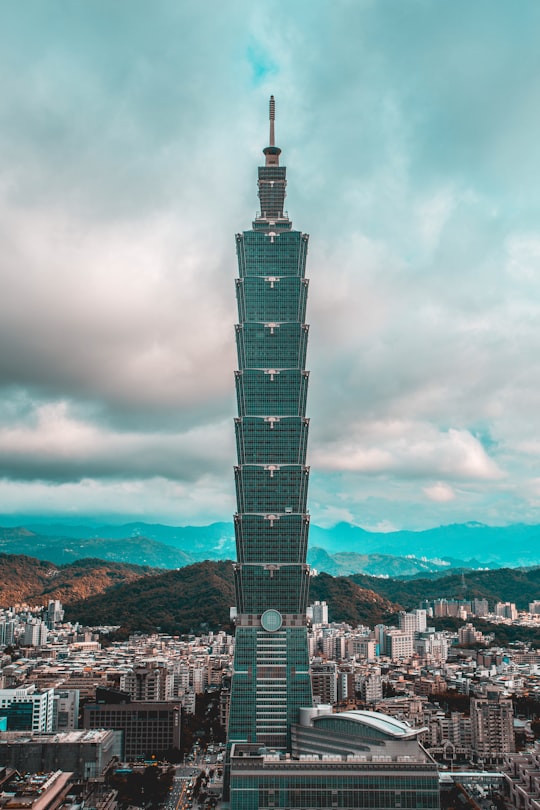 photo of Taipei 101 Landmark near Chiang Kai-Shek Memorial Hall