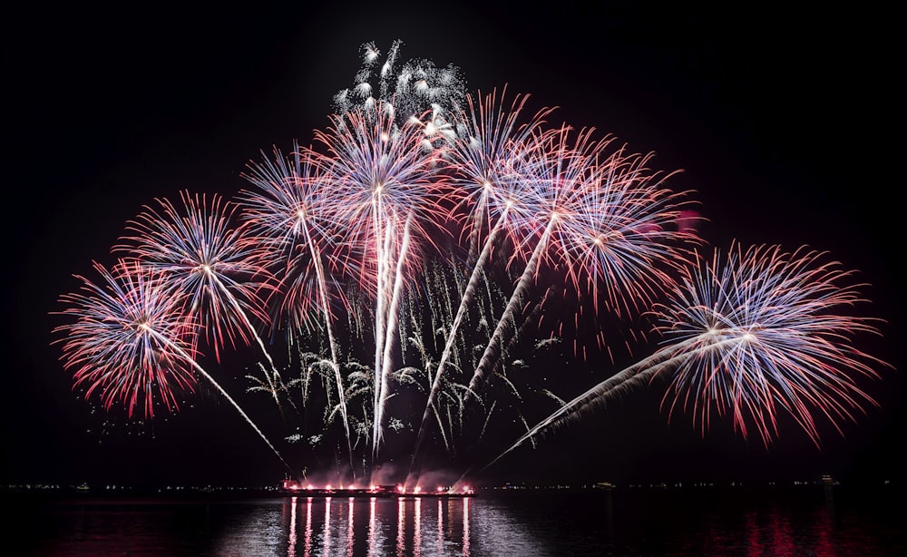 photo of fireworks display