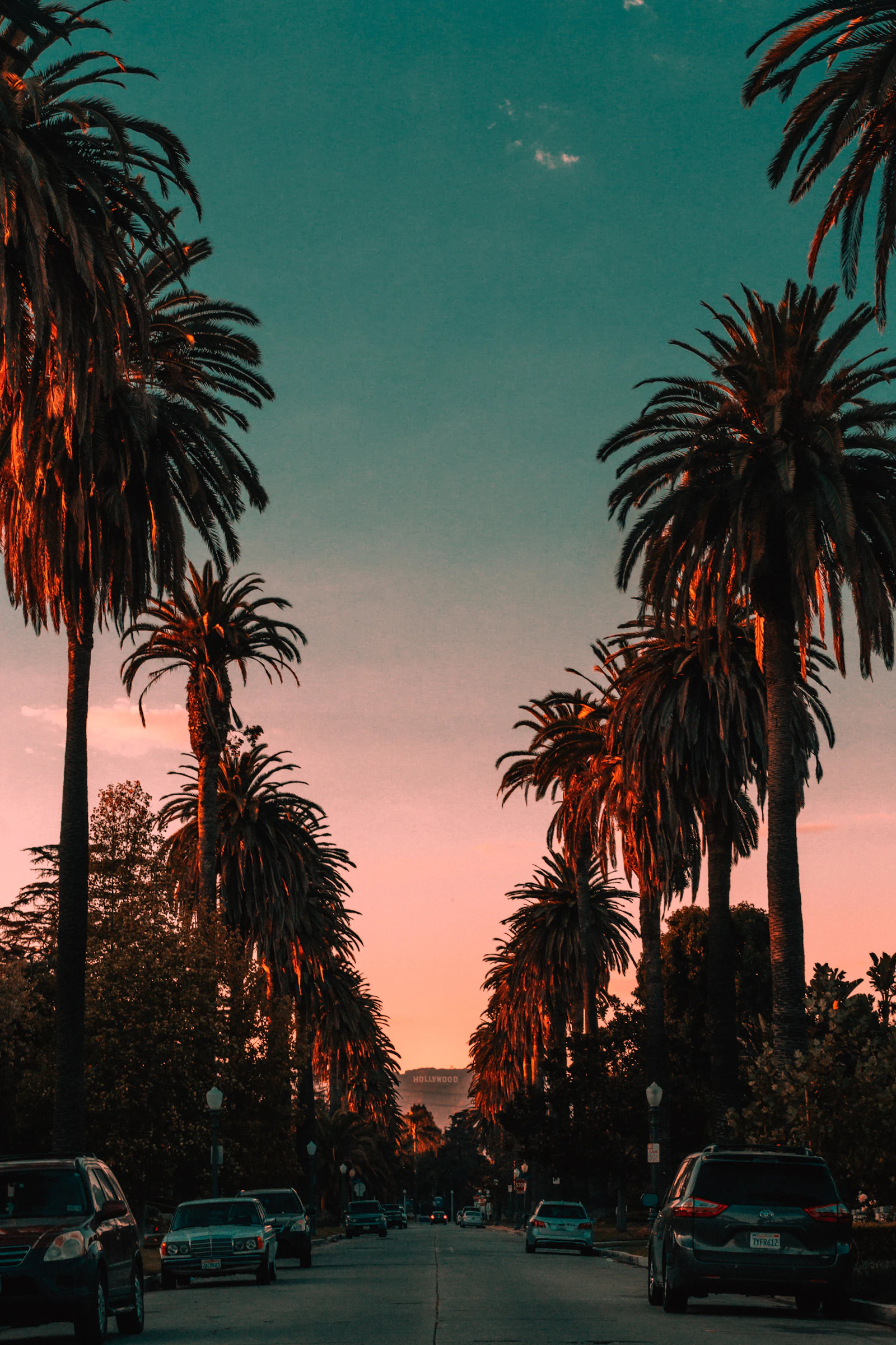 Los Angeles at sunset — photo via Unsplash