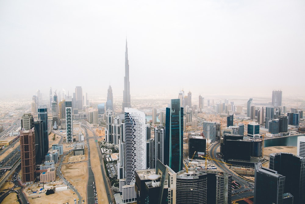 aerial photography of city buildings during daytime