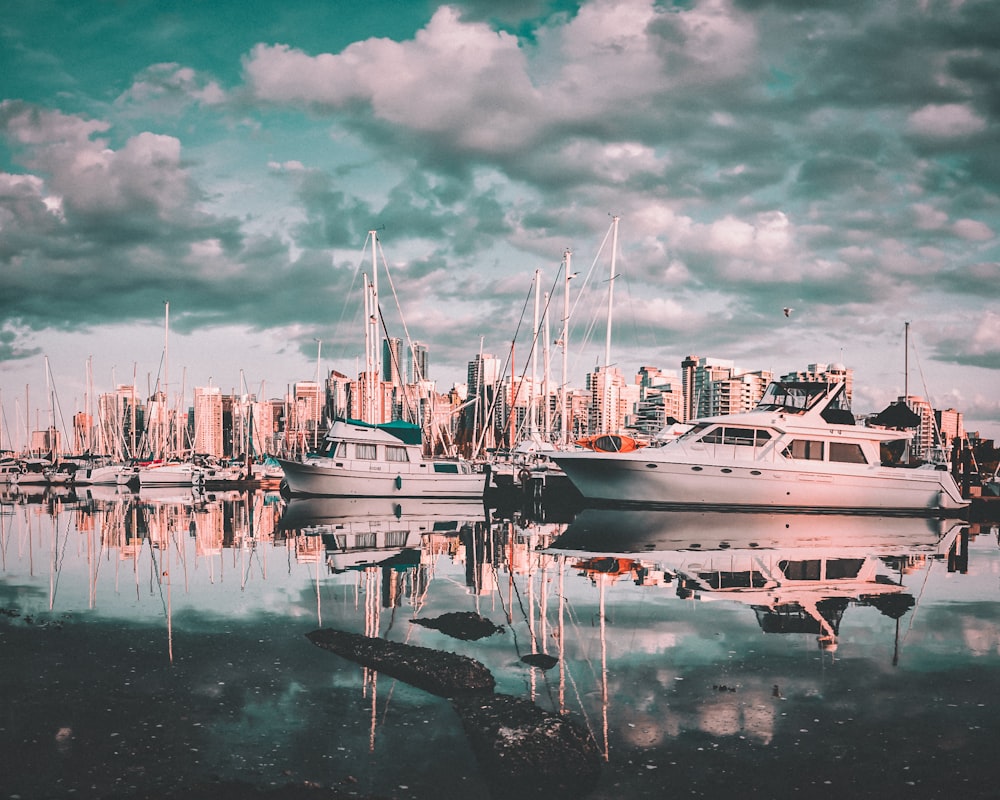 photo of sailing boats on body of water